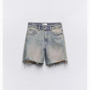 Zara Blue Jean Shorts